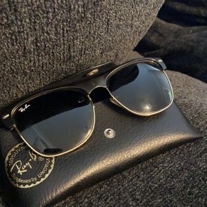 Ray-Ban Clubmaster Oversized Sunglasses Black